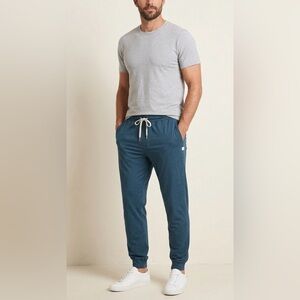 Vuori Ponto Performance Pant Jogger Heather Blue
